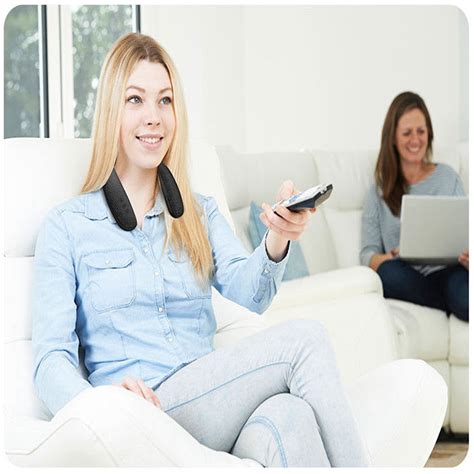 Buy Ounamio Neckband Bluetooth Speaker, Bluetooth 5.0, Built-in mic ...