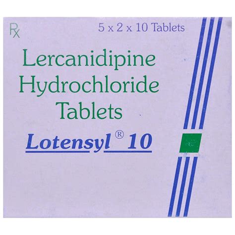 Lotensyl 10 Tablet | Uses, Side Effects, Price | Apollo Pharmacy