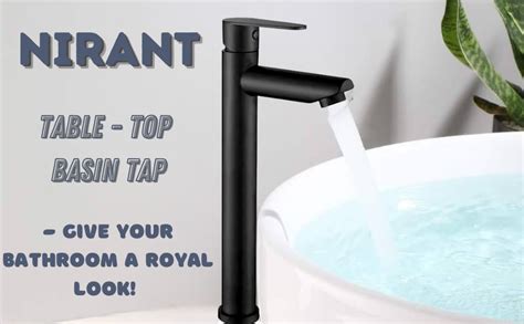 Nirant Pillar Wash Basin Tap 12 Inch | Chrome Finish | Water Tap for ...