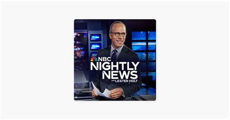 ‎NBC Nightly News with Lester Holt: Sunday, October 8, 2023 on Apple ...