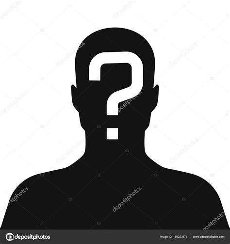 Silhouette Of Unknown Person