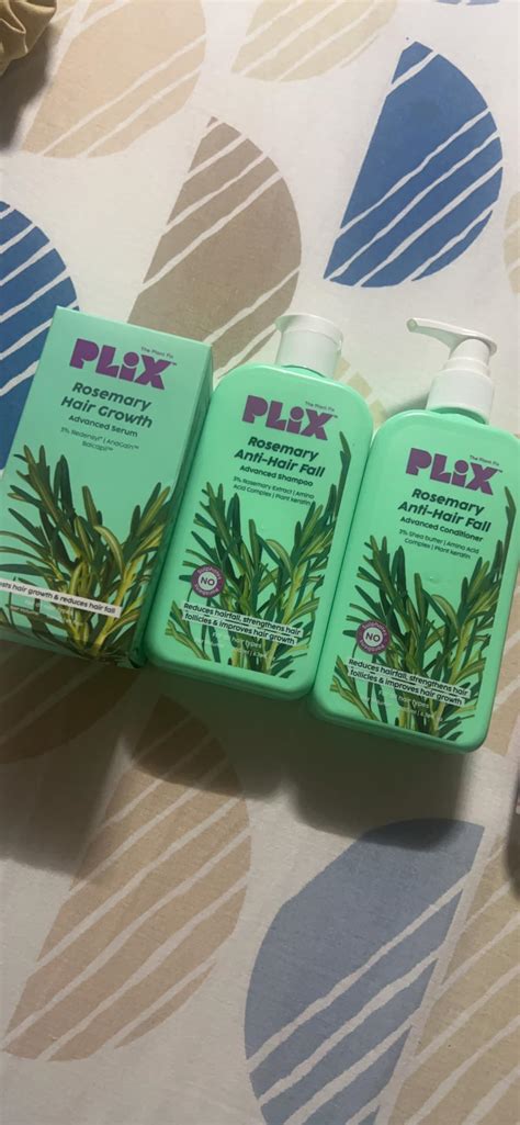 PLIX - THE PLANT FIX Rosemary Anti Hairfall Regime Combo of 3% Redensyl ...