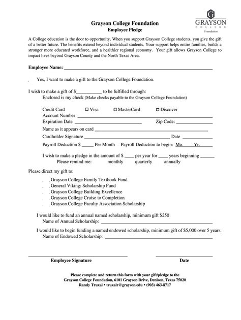 Fillable Online Employee Pledge Fax Email Print - pdfFiller