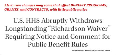 HHS has ditched transparency on "grants, benefits, or contracts" rules ...