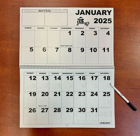 Free Printable Large Print Calendars For The Visually Impaired 2025 ...