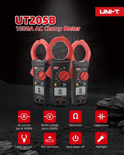 New UNI-T Clamp Meter with Large Jaw Size (up to 60mm) Launched! The ...