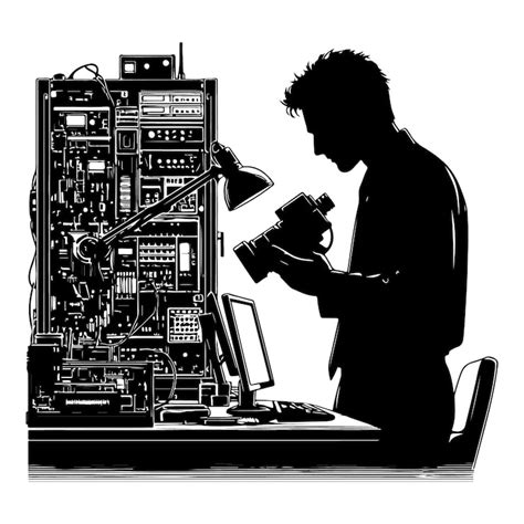 Computer repair silhouette Images - Free Download on Freepik