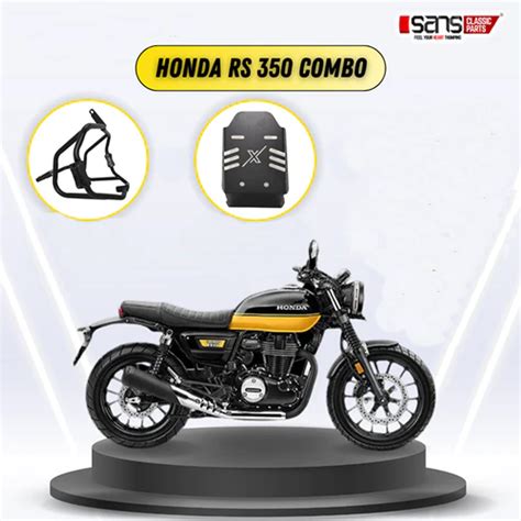 Honda RS 350 Tripod Crash Guard & Bash Plate Combo – Sans Classic Parts