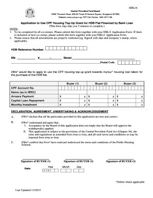 Fillable Online HBL/A Application to Use CPF Housing Top-Up Grant for ...