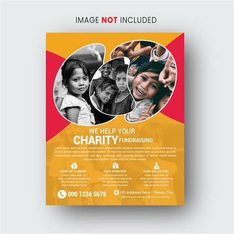 Donation Flyer Examples 的图像结果