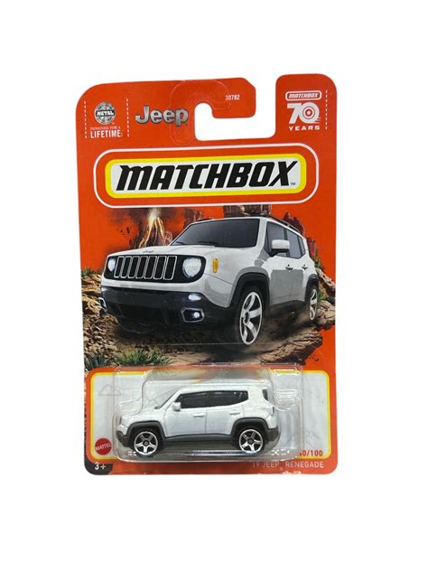 Matchbox 19 Jeep Renegade, 70 Year 40/100 – Cocoland Toys