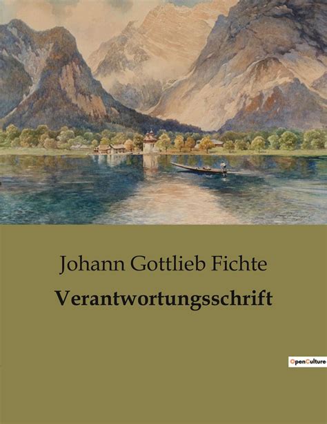 'Verantwortungsschrift' von 'Johann Gottlieb Fichte' - Buch - '979-10 ...