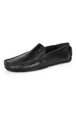 Buy Men Black Loafers Online - 240029 | Louis Philippe