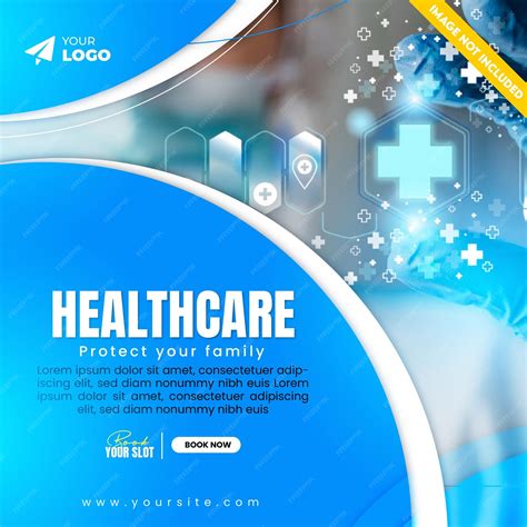 Premium Vector | Healthcare Instagrams post and social media banner Template