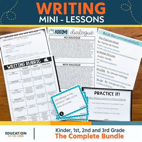 Image result for Writing Mini-Lessons