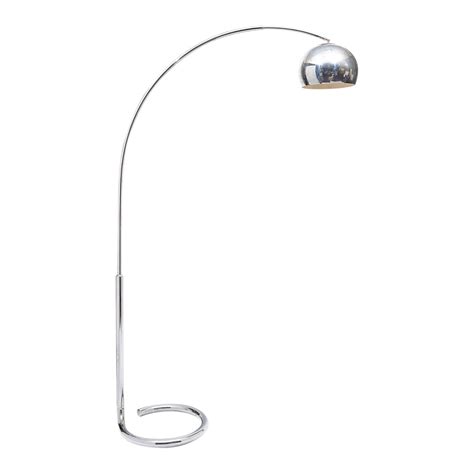 Mid-Century Chrome Floor Lamp For Sale at 1stDibs