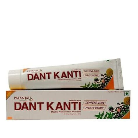 Buy PATANJALI DANT KANTI TOOTHPASTE 200GM PACK OF 2 Online at Low ...