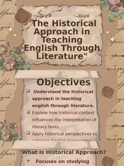 Image result for Historical Approach Example