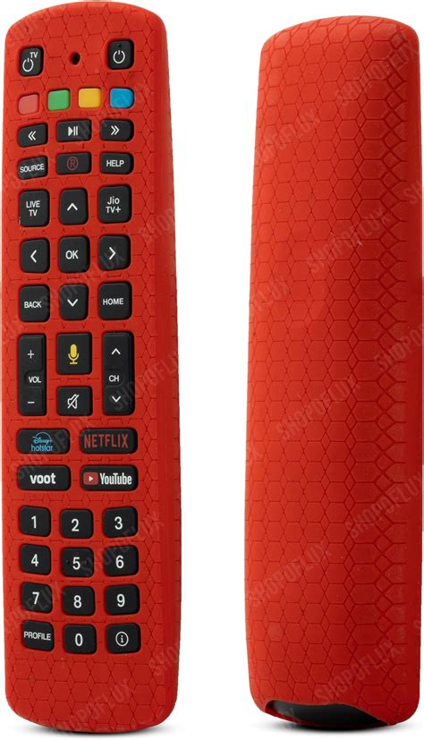 Amazon.in: Buy SHOPOFLUX Silicone Remote Cover Compatible with Jio TV ...