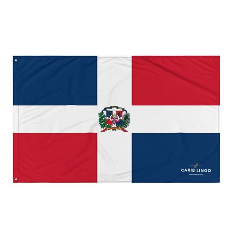 Dominican Republic Flag - Carib Lingo Co.