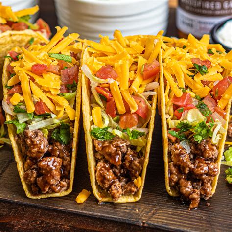Classic Ground Beef Crunchy Tacos – FlavorMade