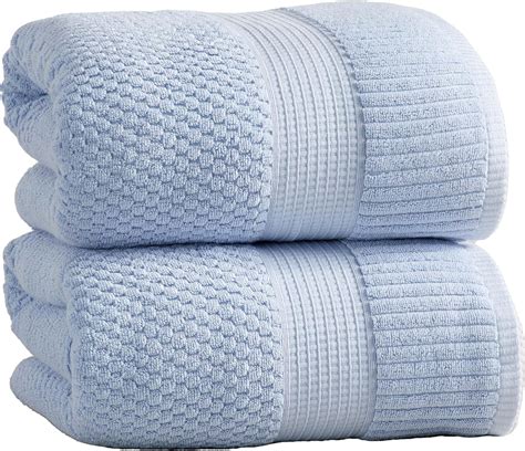 Amazon.com: NY Loft 2 Pack Bath Sheet Towel Set | 100% Cotton ...