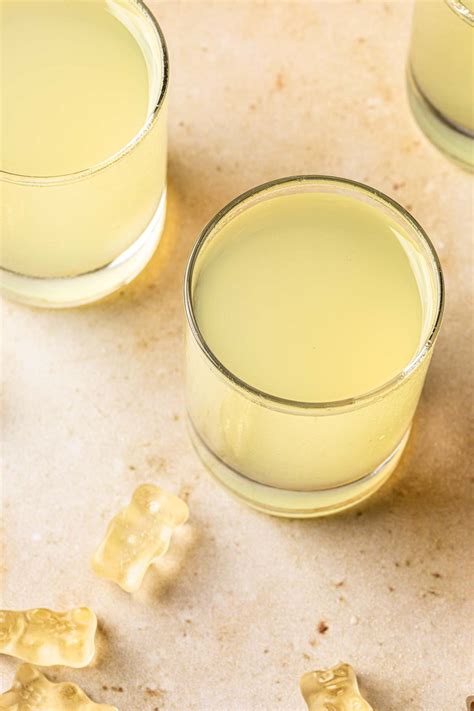 White Gummy Bear Shot - Another Cocktail Blog