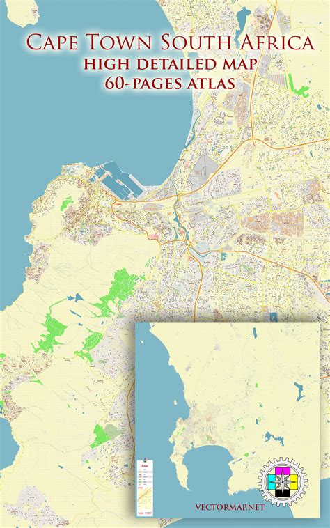 Map Of Cape Town South Africa Cape Town, South Africa Map | Backstory
