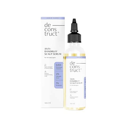 Deconstruct Anti-Dandruff Scalp Serum|Contains 2% Salicylic Acid + 1% ...