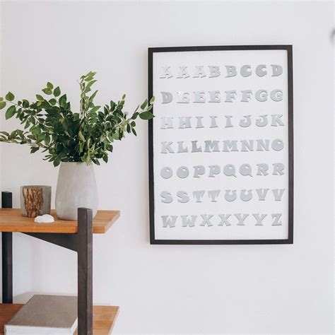 Comet Busters Self-Adhesive Uppercase Alphabet Metallic Stickers for A