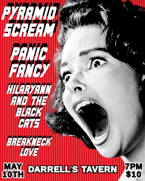 Pyramid Scream, Panic Fancy, HilaryAnn and the Black Cats, Breakneck ...