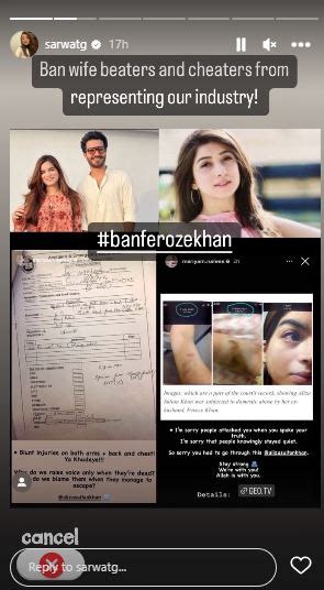 Pakistani actors demand ban on actor Feroze Khan after ex-wife presents ...