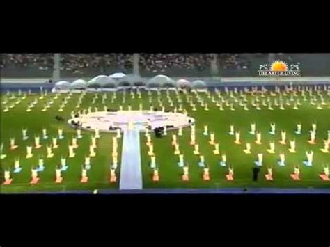 Sun Salutations at The World Culture Festival,The Art of Living,Germany ...