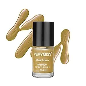 VERYMISS Premium Pearl Finish Nail Polish | Smooth Application | Quick ...