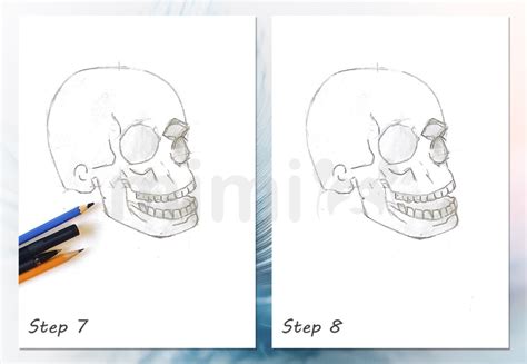 Image result for Skull Drawing Tutorial