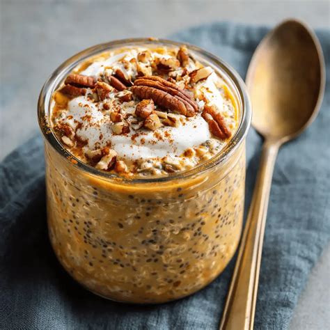 Pumpkin Pie Overnight Oats - Tasty Chow