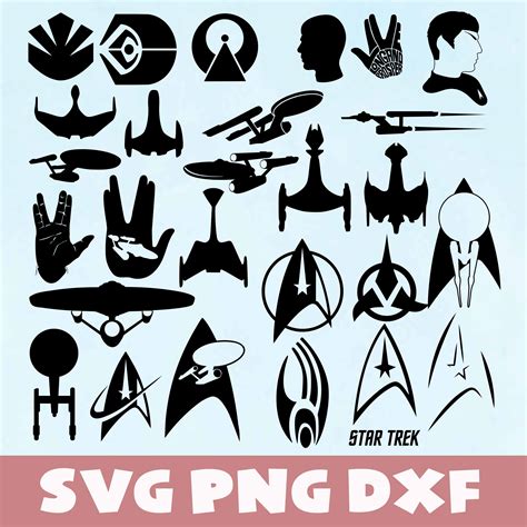 Startrek svg,png,dxf, Startrek bundle svg,png,dxf,Vinyl Cut | Inspire ...