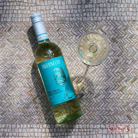 Rượu Vang Trắng Tavernello Pinot Grigio White wine