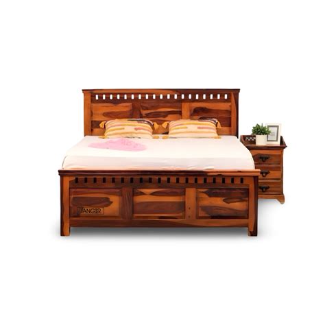 Solid Wood Kuber Storage Bed | King-Queen Size Wooden Bed