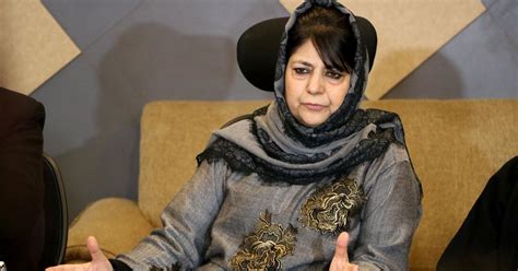 Ramzan ceasefire: Mehbooba Mufti urges Centre and militants to put down ...