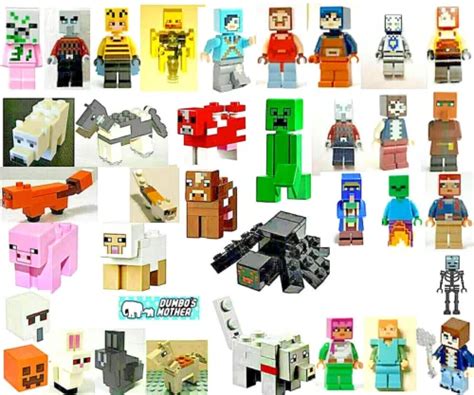 LEGO Minecraft Animal Minifigures with Pirate Hal India | Ubuy