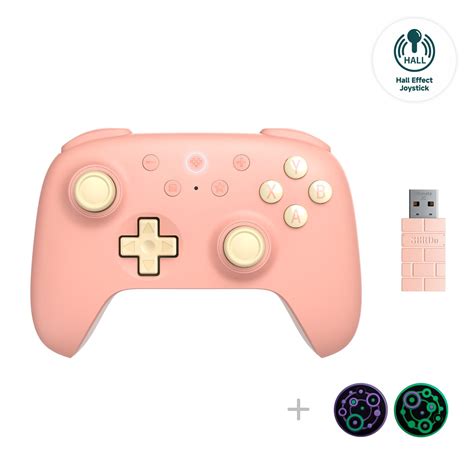 Buy 8Bitdo Ultimate 2C Hall Effect Joysticks and Hall Triggers Wireless ...