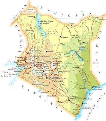 肯尼亚的国旗/首都/国花/人口_肯尼亚国旗国徽图片_肯尼亚国庆节是什么时候_旅途风景图片网