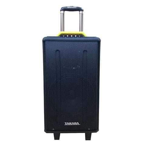 Buy Takara Karaoke Speaker T-5112a Trolley 12-inch Woofer Portable ...