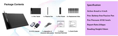 VEIKK S640 V2 Support Android Graphic Tablet Pen Tablet Drawing Tablet ...