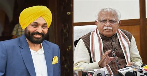 Haryana CM Khattar, Bhagwant Mann to meet on Oct 14 over SYL canal row ...