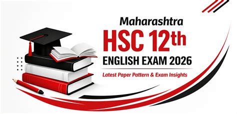 Maharashtra HSC 12th English Paper Pattern 2026