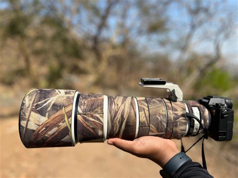 Wild Coat for Sony FE 200–600 mm F5.6–6.3 G OSS- Grassland Camo ...