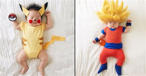 Mom Dresses Up Baby As Iconic Characters