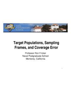 Image result for Sampling Coverage Error